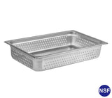 Professional Full Size Anti-Jam Perforated Stainless Steel Steam Table Hotel Pan