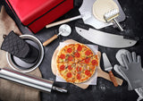 Professional Restaurant-Grade Aluminum Pizza Pan, Baking Tray, Coupe Style