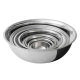 Professional Polished Stainless Steel Mixing Bowl for Cooking Serving