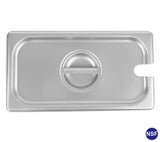 Professional Stainless Steel Steam Table Hotel Pan Cover with A Slot