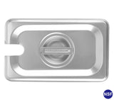 Professional Stainless Steel Steam Table Hotel Pan Cover with A Slot