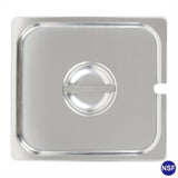 Professional Stainless Steel Steam Table Hotel Pan Cover with A Slot