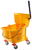 Professional 36 Qt Plastic Mop Bucket with Wringer