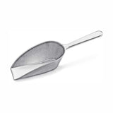 Professional One-Piece Cast Aluminum Flat Bottom Bar Ice Flour Utility Scoop