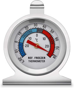 Commercial Grade Freezer Refrigerator Thermometer 2'' Dial