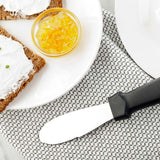 Professional Butter Spreader Stainless Steel Blade 6 Inch with Plastic Handle