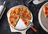 Professional Restaurant-Grade Aluminum Pizza Pan, Baking Tray, Wide Rim