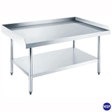 Commercial Stainless Steel Equipment Stand with Galvanized Undershelf