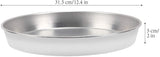 Professional Tapered Round Cake Pans, Commercial Aluminum, NSF certified, 12 pack