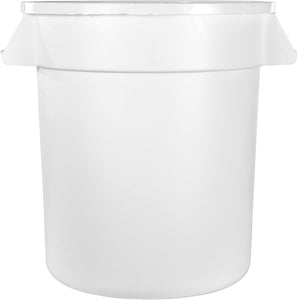 Round Polyethylene Trash Can