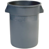 Round Polyethylene Trash Can