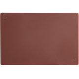 18" x 12" x 1/2" Color-Coded Polyethylene Cutting Board, NSF Certified