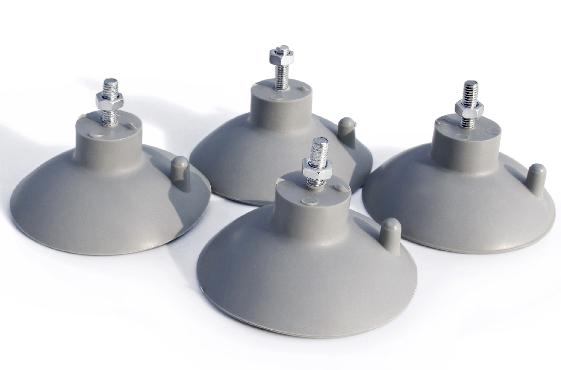 Suction Cup Feet for Industrial Commercial French Fry Cutter, Set of 4