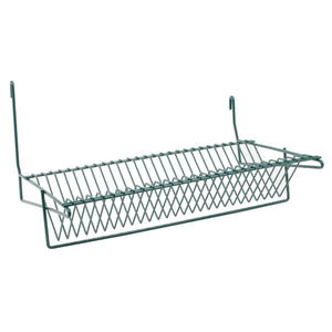 Commercial Slanted Lid Holder / Drying Shelf 14 1/8" x 20 3/4" x 12 1/8"