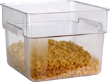 Professional Clear Transparent Plastic PC Food Storage Container, Square