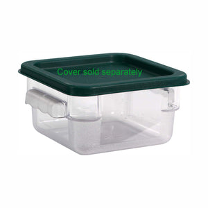 Professional Clear Transparent Plastic PC Food Storage Container, Square