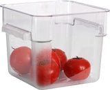 Professional Clear Transparent Plastic PC Food Storage Container, Square