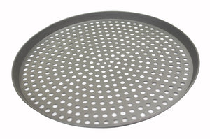 Professional Restaurant 16" Perforated Pre-Seasoned Aluminum Deep Pizza Pan