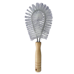 Restaurant Vegetable Potato Nylon Cleaning Brush with Wooden Handle